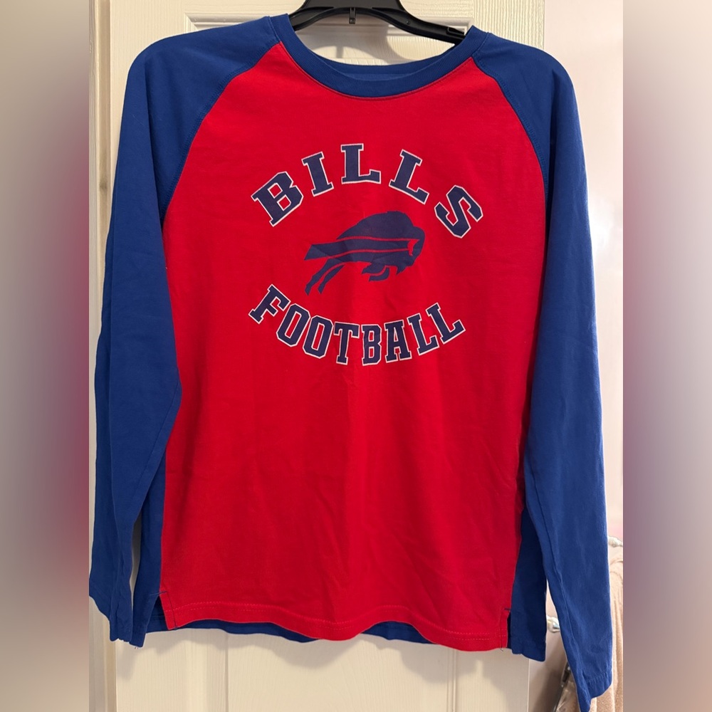 Buffalo Bills NFL Long Sleeve Shirt | Youth Size Large 14/16 | Go Bills!